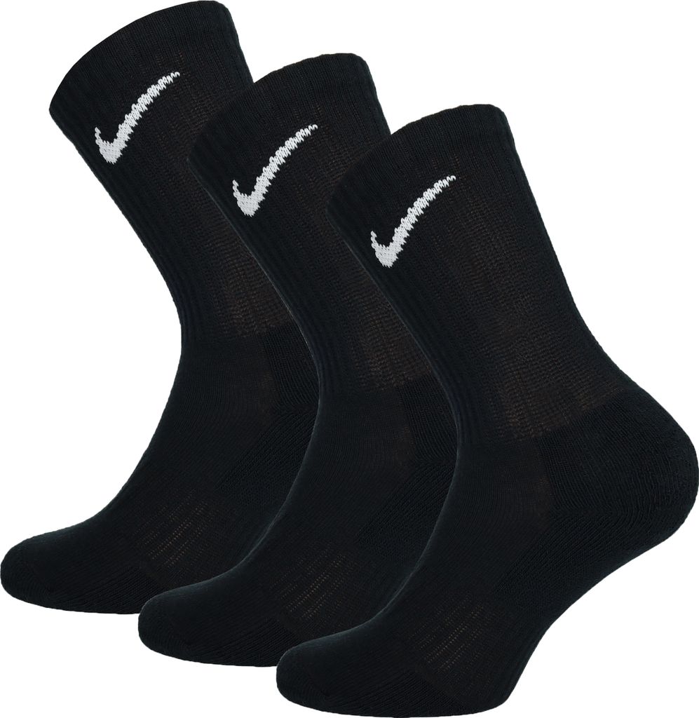 Nike Everyday 3 Paar Uni Socken Baumwolle - Schwarz - L Produktbild 
