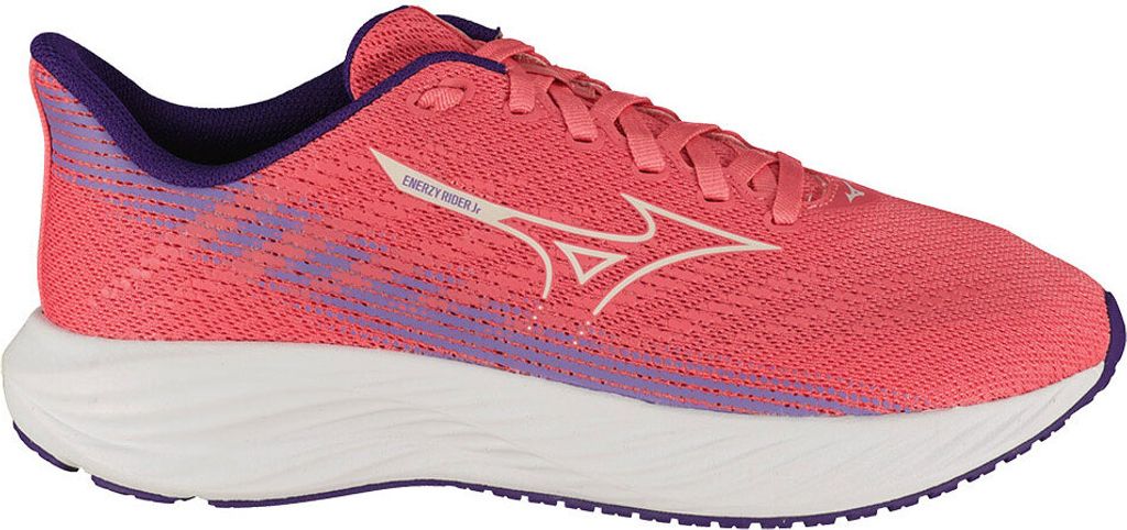Mizuno Enerzy Rider Jr - camellia rose/mizuno snow white/violet indigo, Größe:4