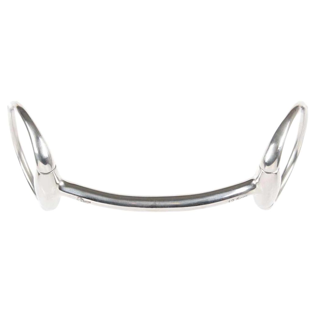 Olivenkopftrense Stange Edelstahl leicht gebogen 12 mm dick, Größe:125mm