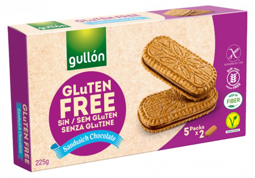 Biscuits sans gluten chocolat Gullón 225 g Image du produit 