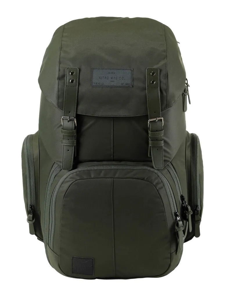 Zaino Nitro Weekender 42L Verde Rosin - Laptop 17" e Urban Style