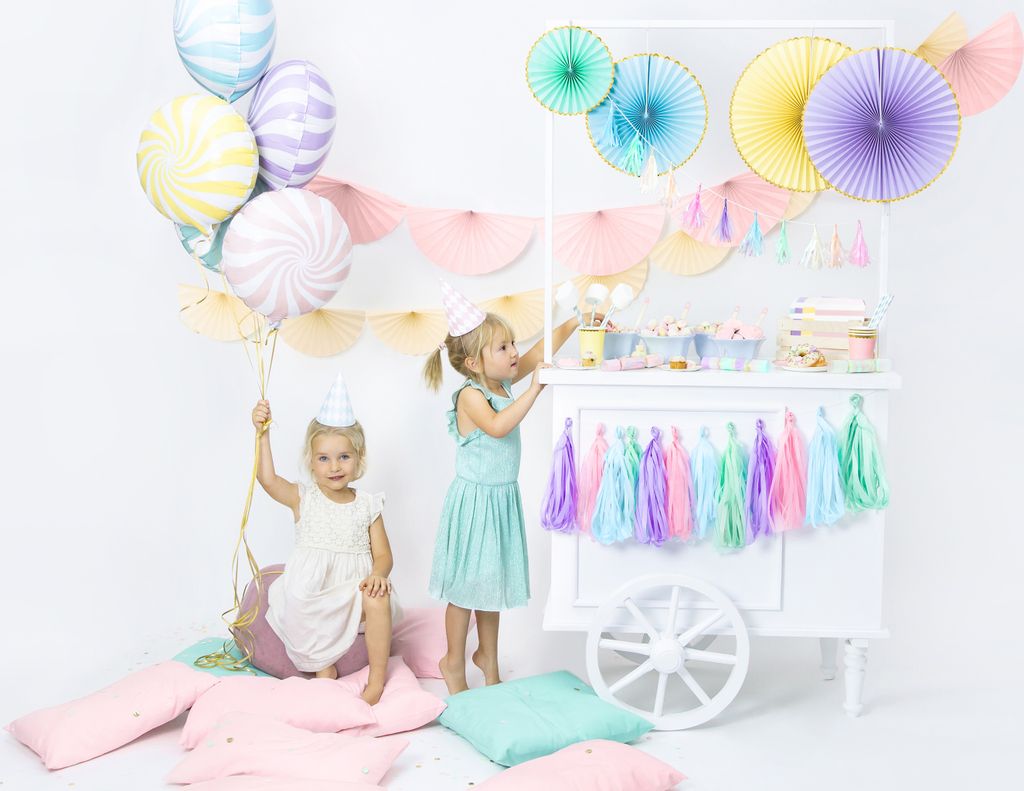 Servietten Papier 33x33cm Live Laugh Love 20 Stück Blau / Weiß