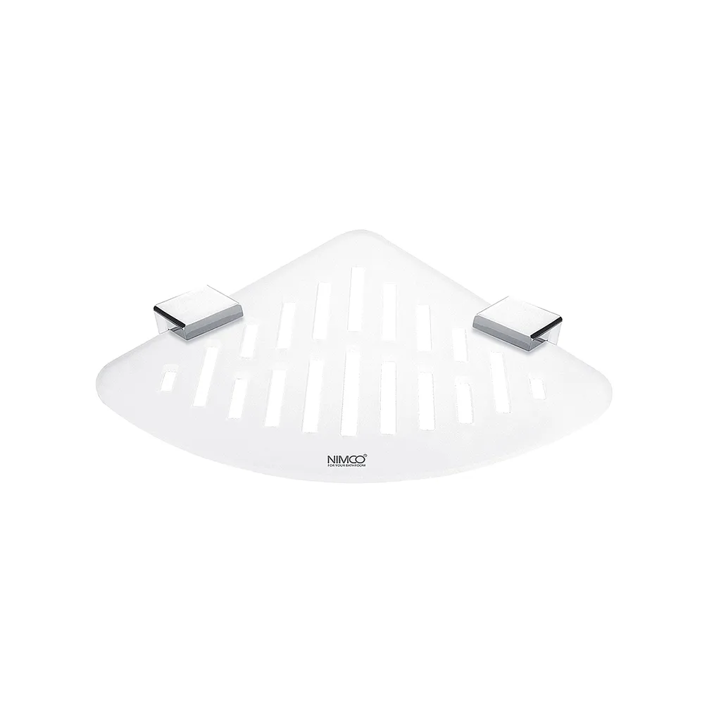 Tablette d'angle en plexiglas KIBO-IXI 233 cm - Étagère murale d'angle