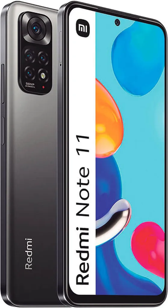 Smartphone Xiaomi Redmi Note 11 Gris Graphite 128Go Mobile Double SIM