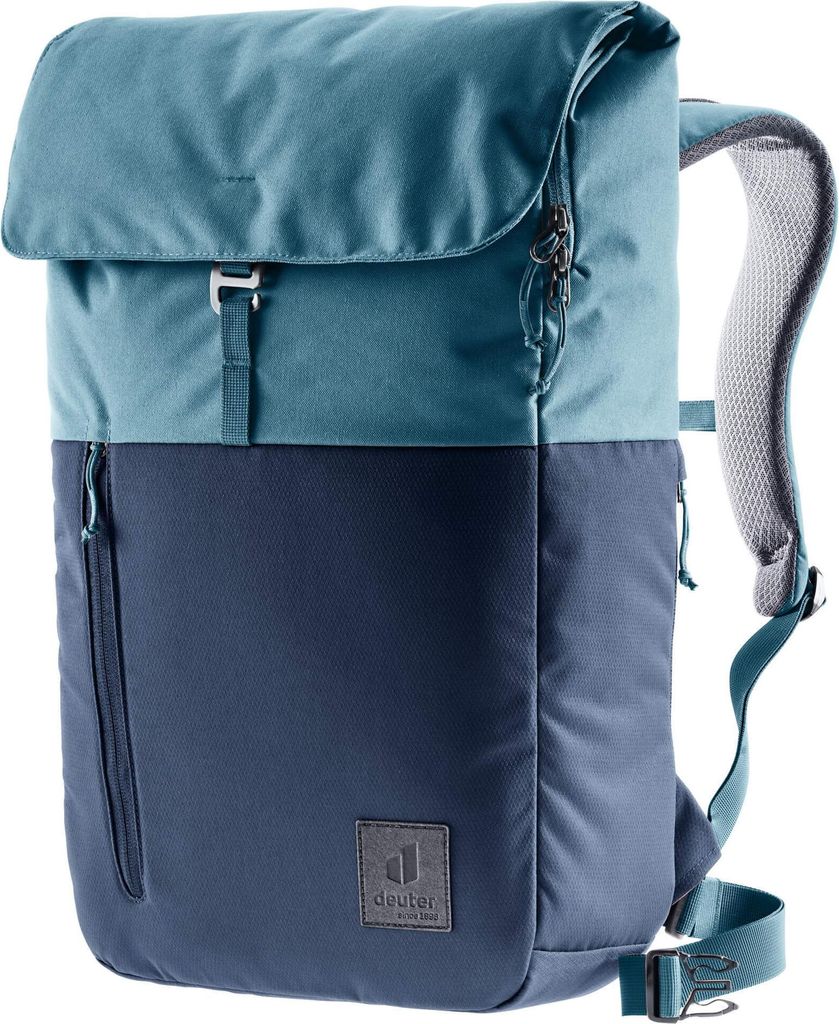 A studio shot of a backpack.
