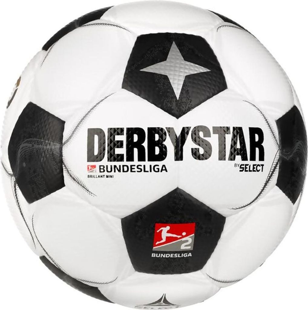 DERBYSTAR Bundesliga Brillant Mini v25 WEISS WEISS -