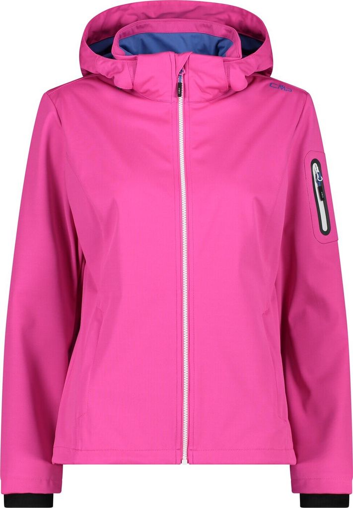 Cmp Woman Jacket Zip Hood Fuxia Fuxia 36