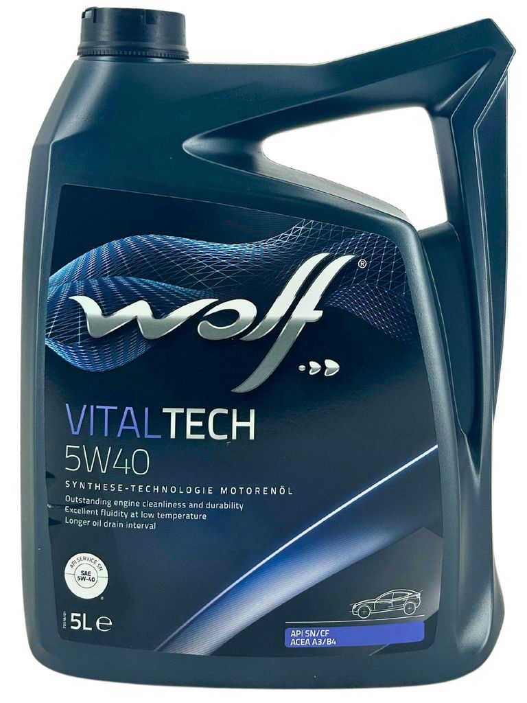 Wolf VitalTech 5W-40 5 Liter (1051924) Produktbild 