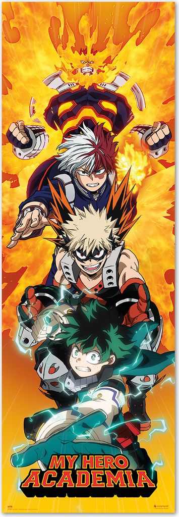 My Hero Academia Langbahnposter 53 x 158 cm