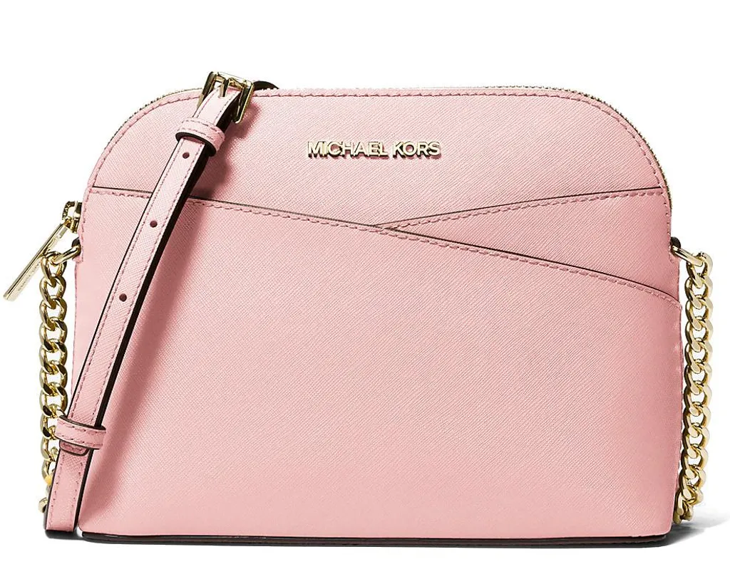 Sac à main Crossbody Michael Kors rose poudré élégant pour femme moderne
