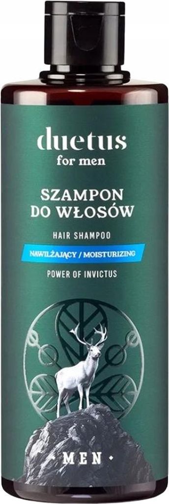 DUETUS FOR MEN Power Of Invictus Feuchtigkeitsspendendes Haarshampoo 300 ml