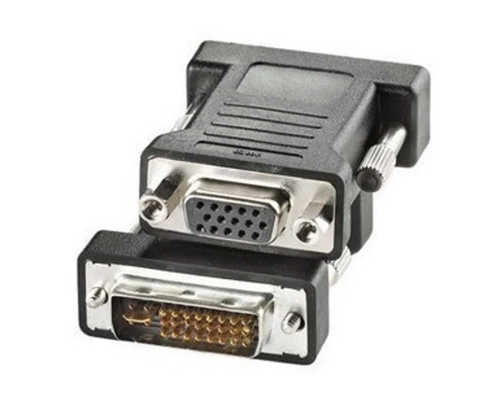 Adaptateur DVI-I vers VGA Nilox CRO12033105 Noir - Conversion Stable