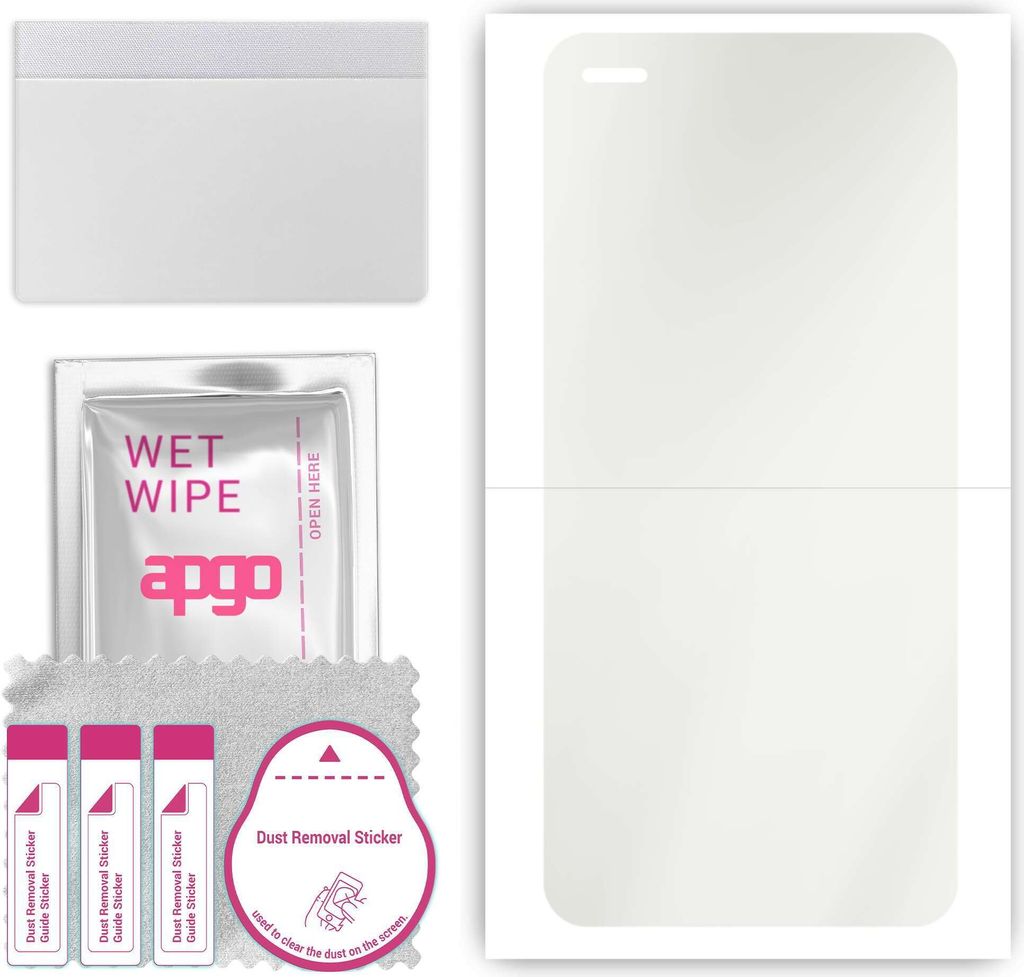 apgo Hydrogel Schutzfolie, Matt, kompatibel mit Wiko Hi Enjoy 60 Pro 5G, flexibele Displayschutzfolie, Folie mit Positionierhilfe, Anti-Fingerprint...