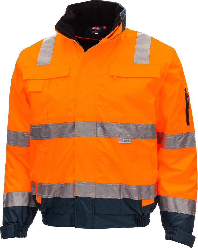 NITRAS Warnschutz Pilotjacke MOTION TEX VIS Gr. L orange
