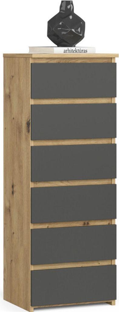 Kommode mit 6 Schubladen Kommode Schlafzimmer Flur  Produktbild 