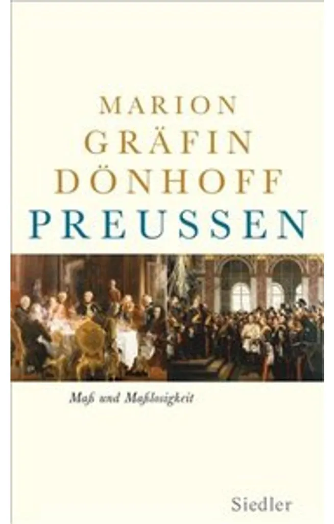 Livre Historique Preußen Maß und Maßlosigkeit pour Collectionneur d'Art
