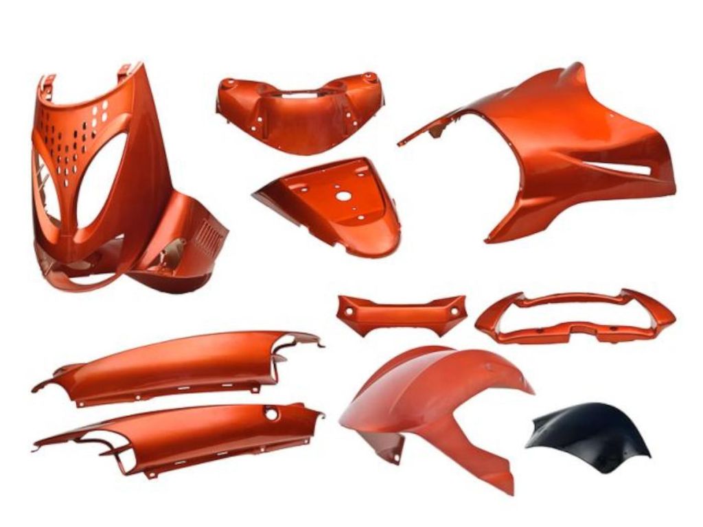 Plaatset Edge | 11-pièces | Aprilia SR | Orange métallisé Image du produit 