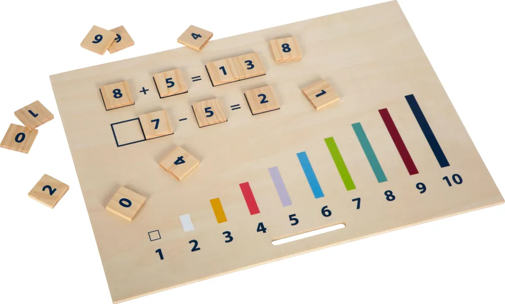 Small Foot Set de Réglettes en Bois pour Apprendre à Compter et Calculer - 6