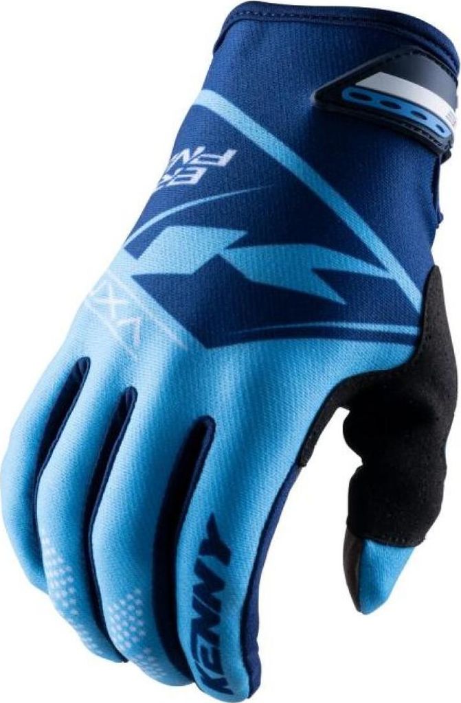 KENNY Langfinger-Fahrradhandschuhe - GLOVES BRAVE - Blau S