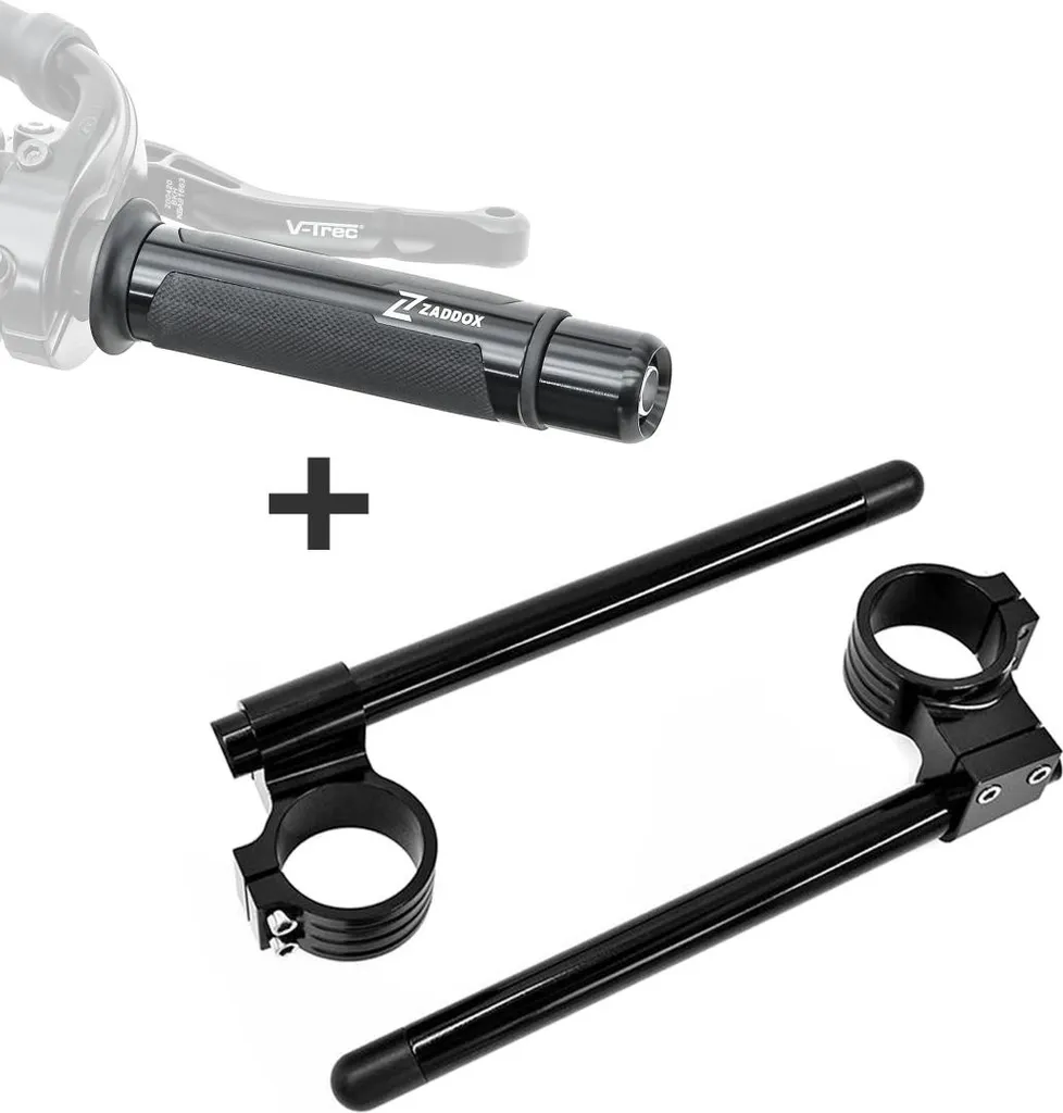 Guidon Bracelet 22mm en Aluminium CNC pour Kawasaki ZX-10R ZX-10RR