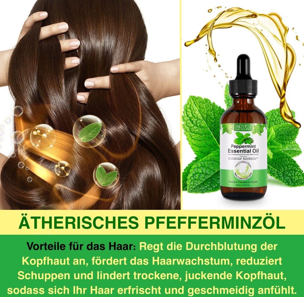 Kitsch Teebaum & Pfefferminzöl Shampoo & Conditioner Set – Sulfatfrei, Vegan, Feste Shampoo Bar Für Alle Haartypen