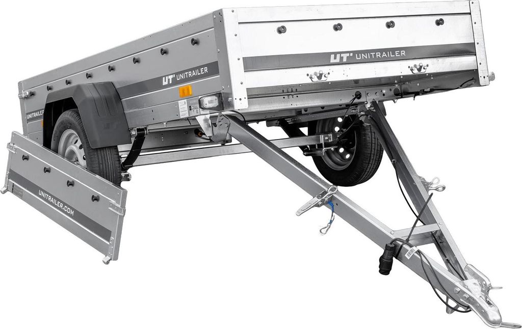 PKW-Anhänger mit Blattfedern 230x125 UNITRAILER GARDEN 230/R KIPP
