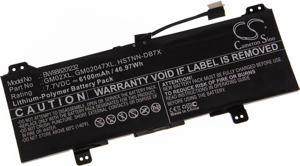 vhbw Akku Ersatz für HP 917679-241, 917679-271, 917679-541, Produktbild 