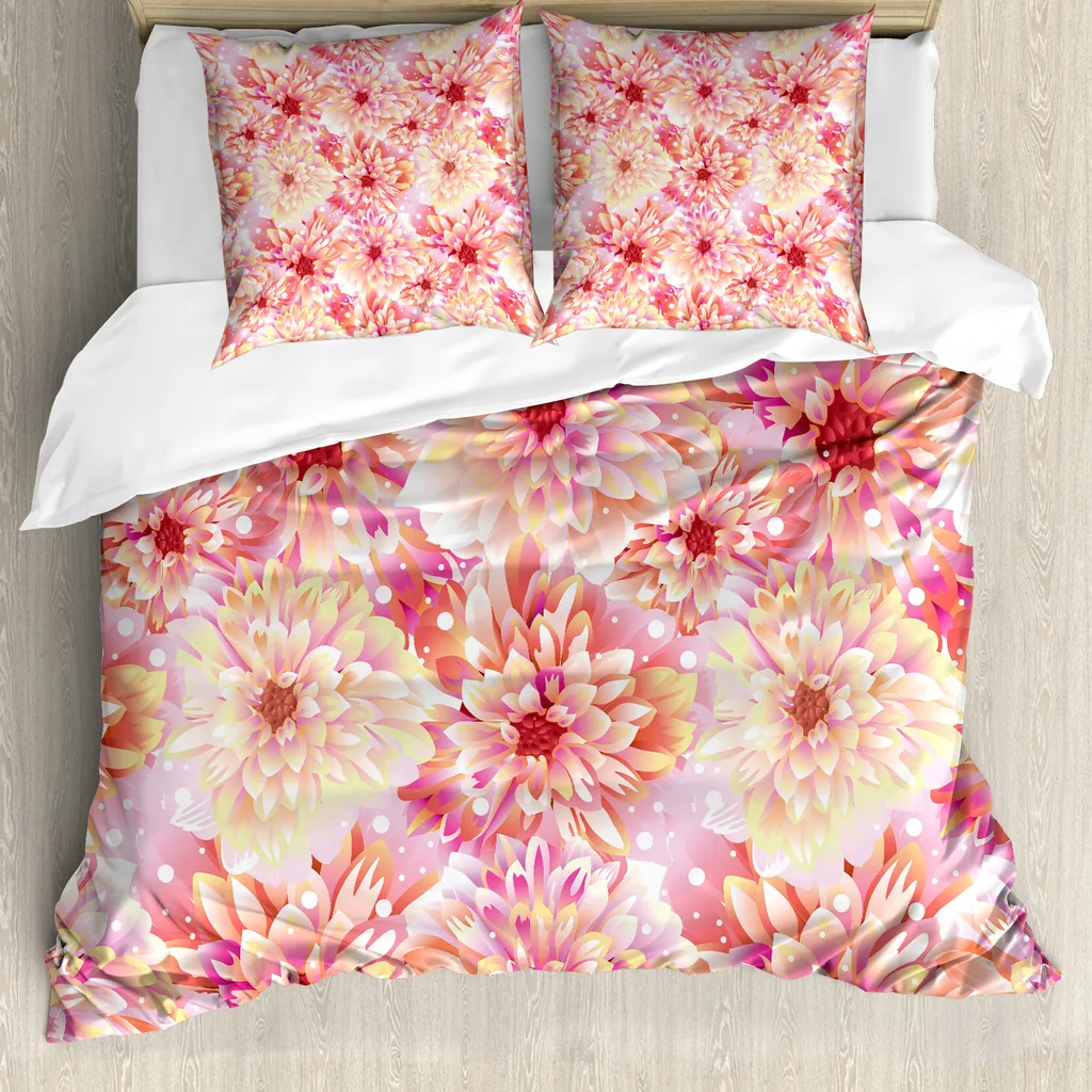 Copripiumino ABAKUHAUS Microfibra 200x200 Antiacaro Dalie