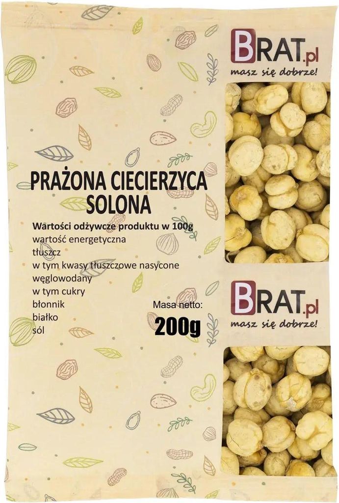 Pražený solený cícer 200g Obrázok produktu 