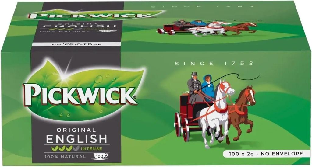 Pickwick - Tea English Mischung 100x2gr ohne Umschlag