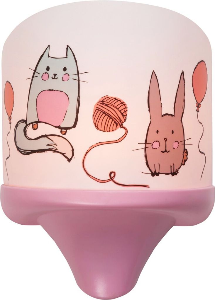 Rabalux Dětské nástěnné svítidlo Cathy s LED žárovkou E14 Obrázek produktu 