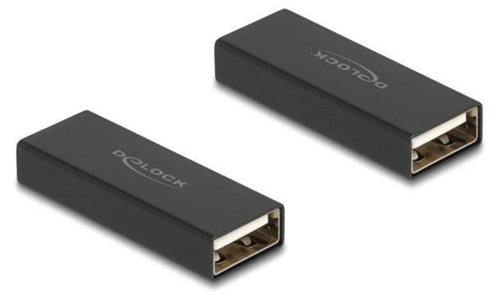 Delock - Adaptador de género USB - USB (hembra) a USB Imagen del producto 