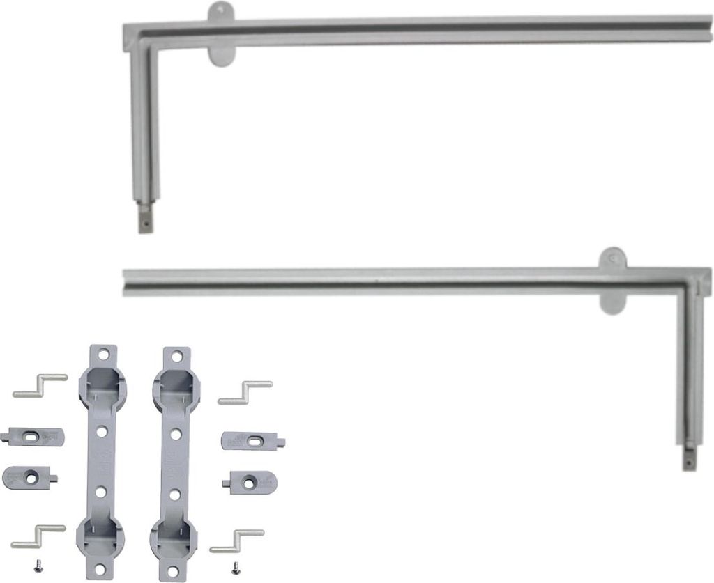 Hettich 45026, Kunststoff, Silber, 1 Stück(e)