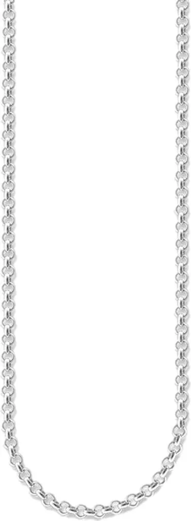 Collier chaîne maille jante pour femme Thomas Sabo Argent ajustable