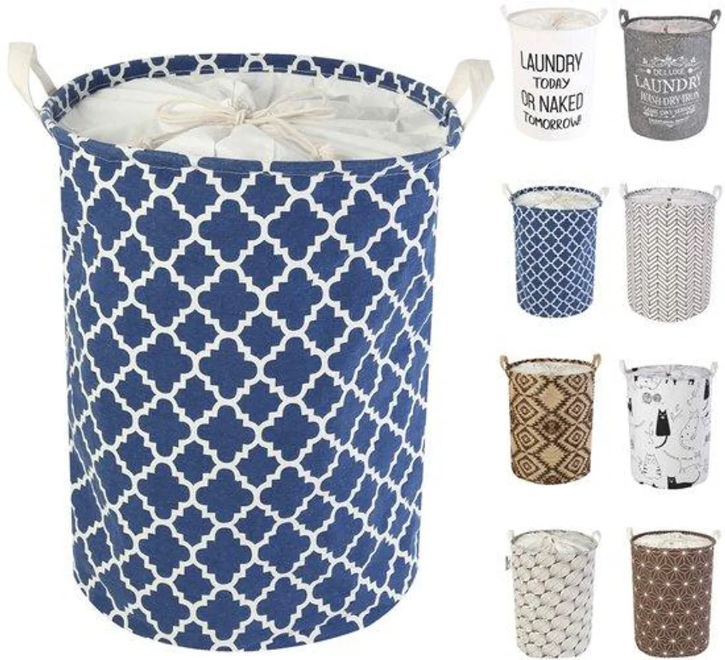 Panier de rangement pour linge de lit 49,5 cm imperméable et souple