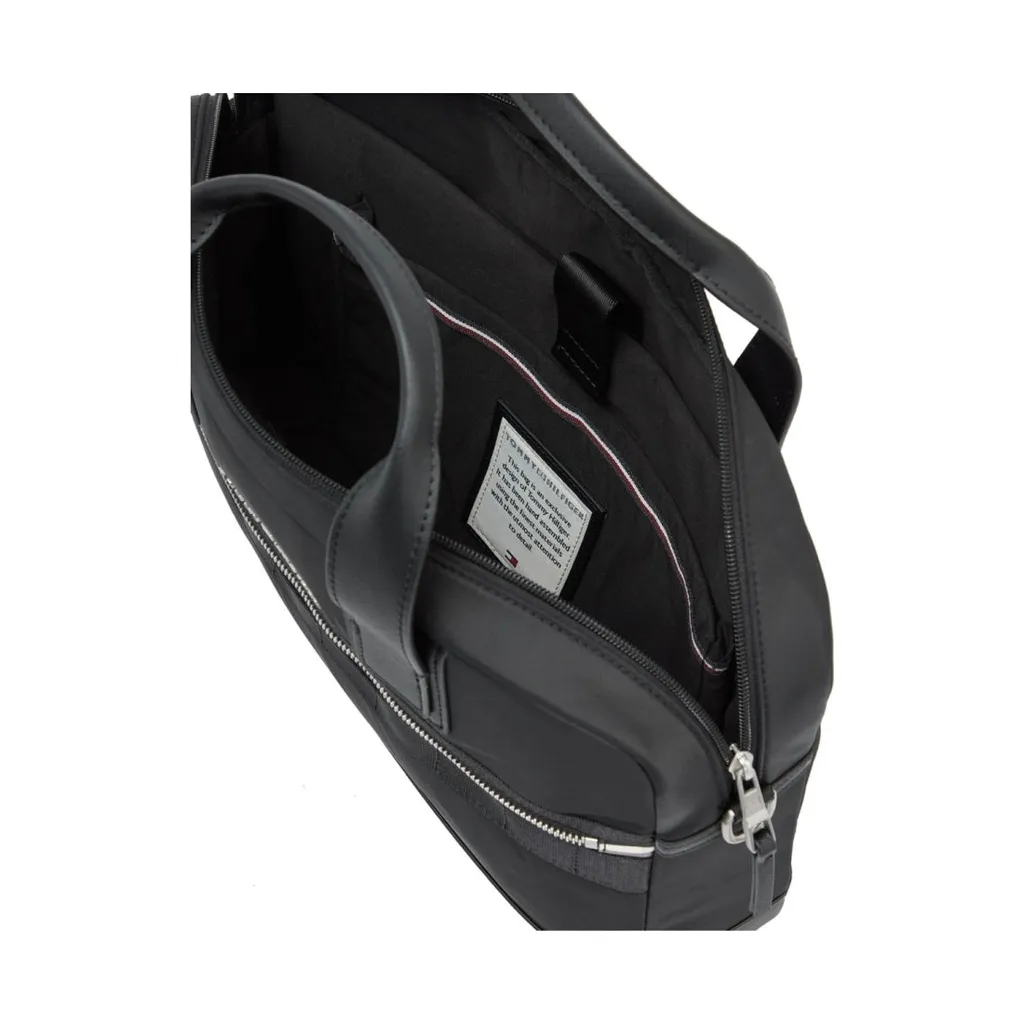 Sac Tommy Hilfiger Th Elevated Nylon Computer Bag AM0AM11574BDS Noir