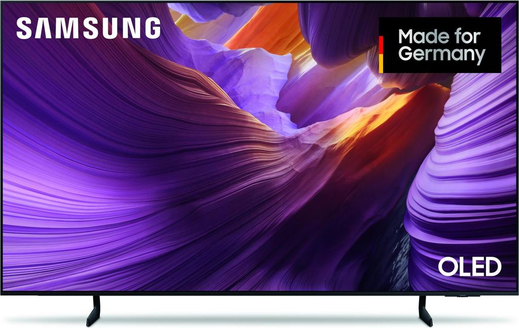 Samsung 77" OLED S85F 4K Vision AI Smart TV (2025), 195,6 cm (77"), 3840 x 2160 Pixel, OLED, Smart-TV, WLAN, Schwarz
