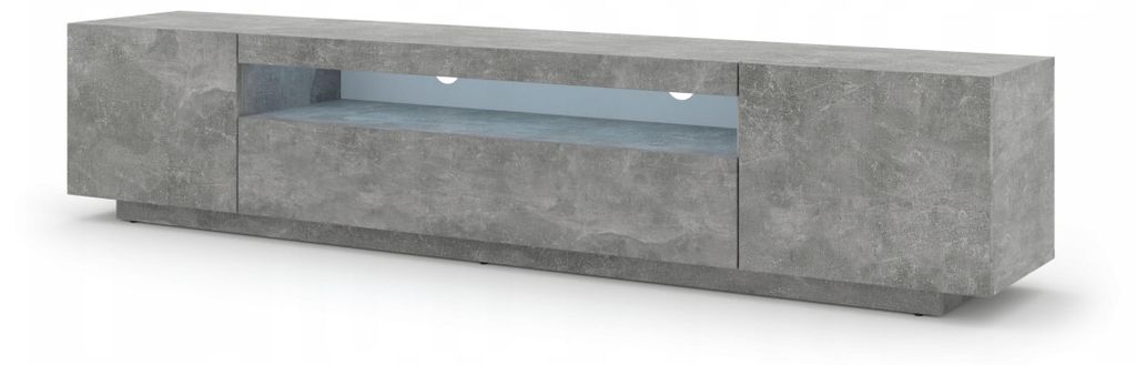 Mobile TV basso Aura 200 cm Base universale sospesa o in Immagine del prodotto 