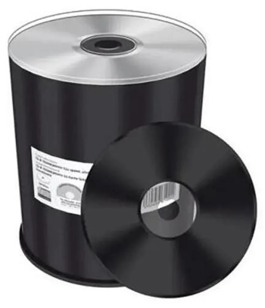 CD-R MediaRange 700MB imprimable argenté en pack de 100 disques