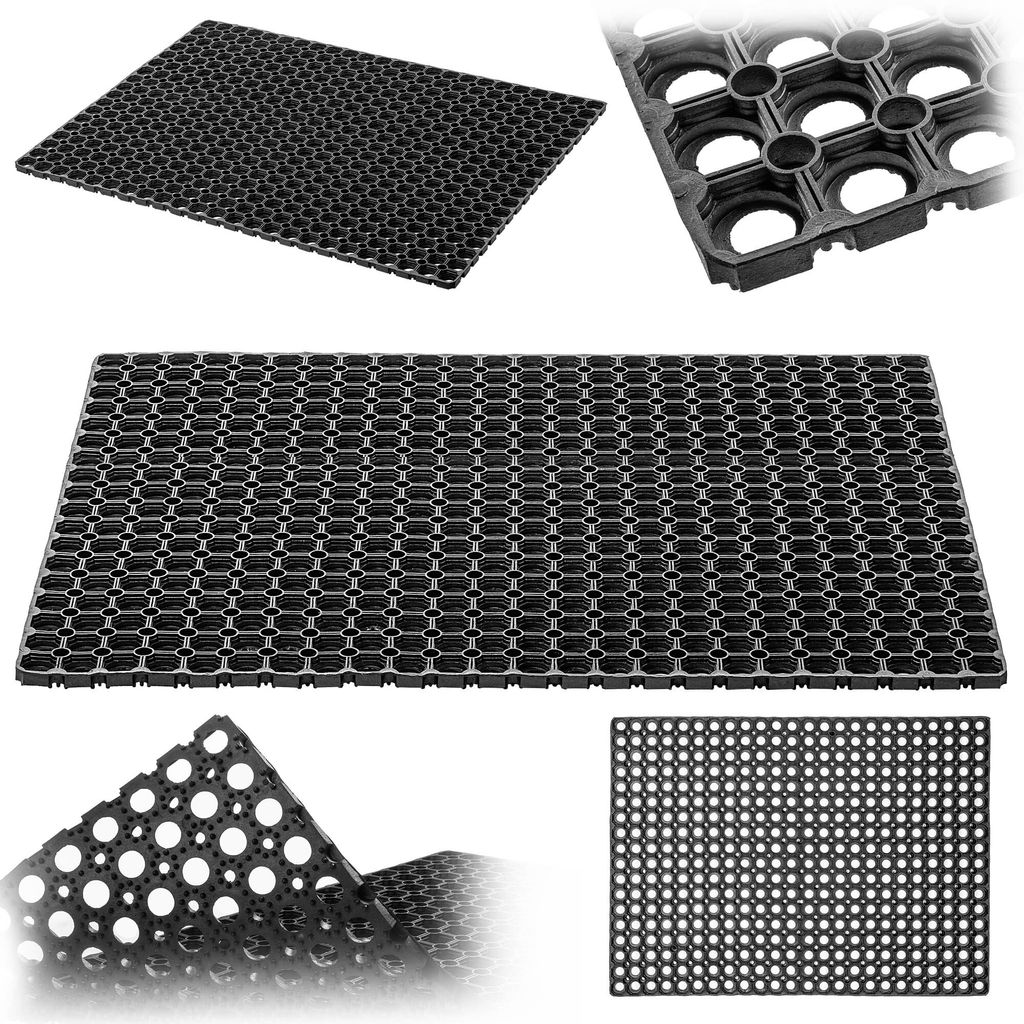 KADAX Outdoor-Gummi-Fußmatte 75 x 100 cm Produktbild 