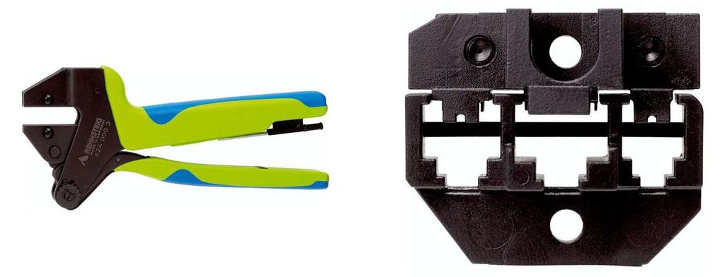 624 082 3 0 K1 Rennsteig Werkzeuge GmbH Crimpzange PEW12 für Westernstecker RJ45, RJ50, ungeschirmt inkl.