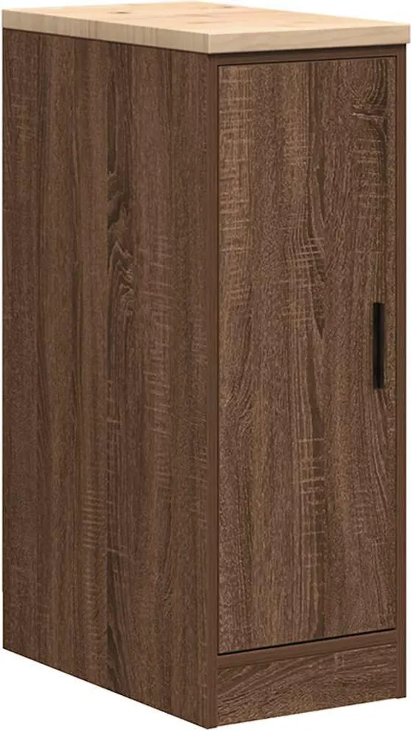 vidaXL Armadio per garage 30x51x85 cm in legno di pino massiccio