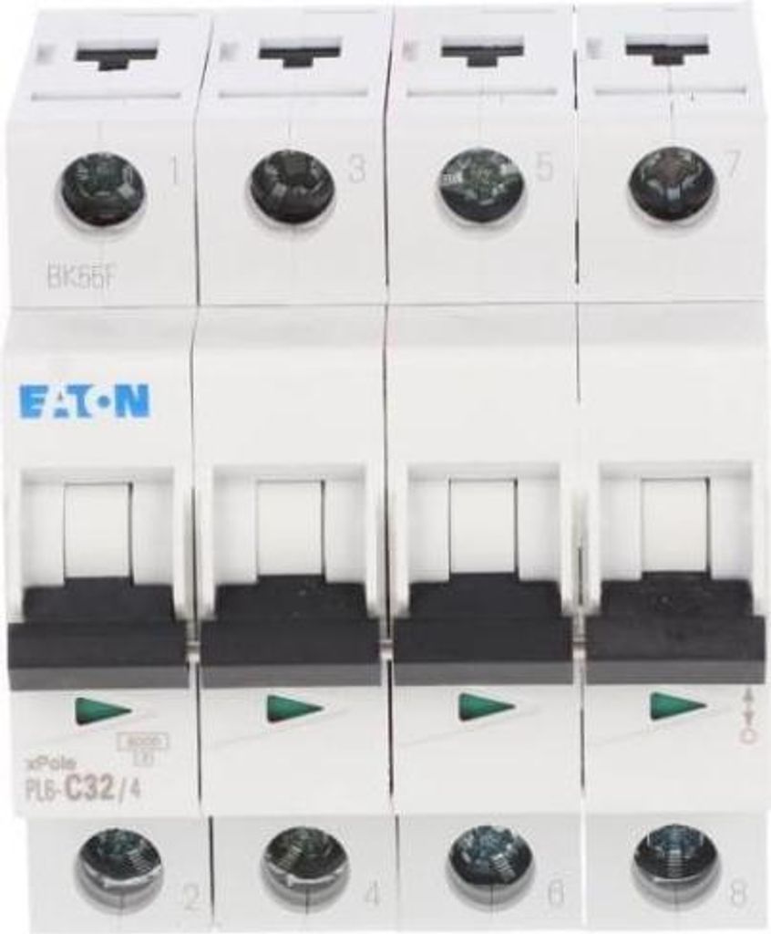 Miniatúrny istič 4P C 32A 6kA AC PL6-C32/4 166526 Obrázok produktu 
