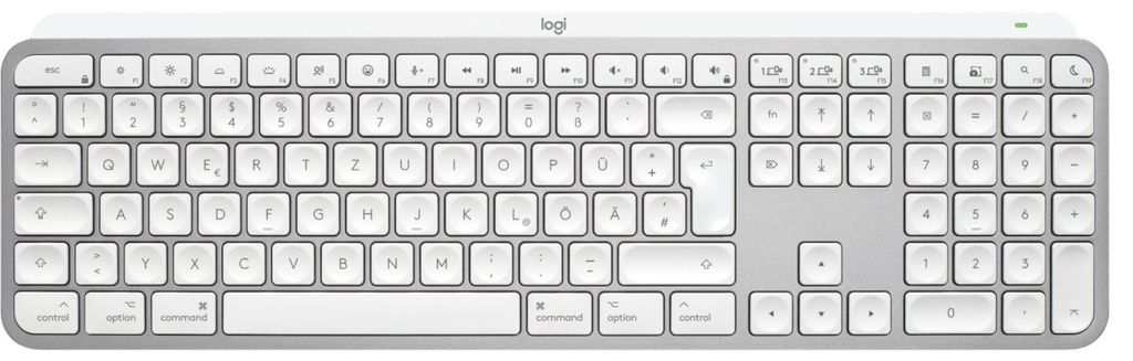 Logitech MX Keys S for Mac, Kabellos, RF Wireless + Produktbild 