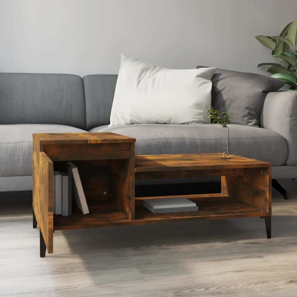 Offerta Tavolino Maison Exclusive Rovere Affumicato 100x50 cm Salotto