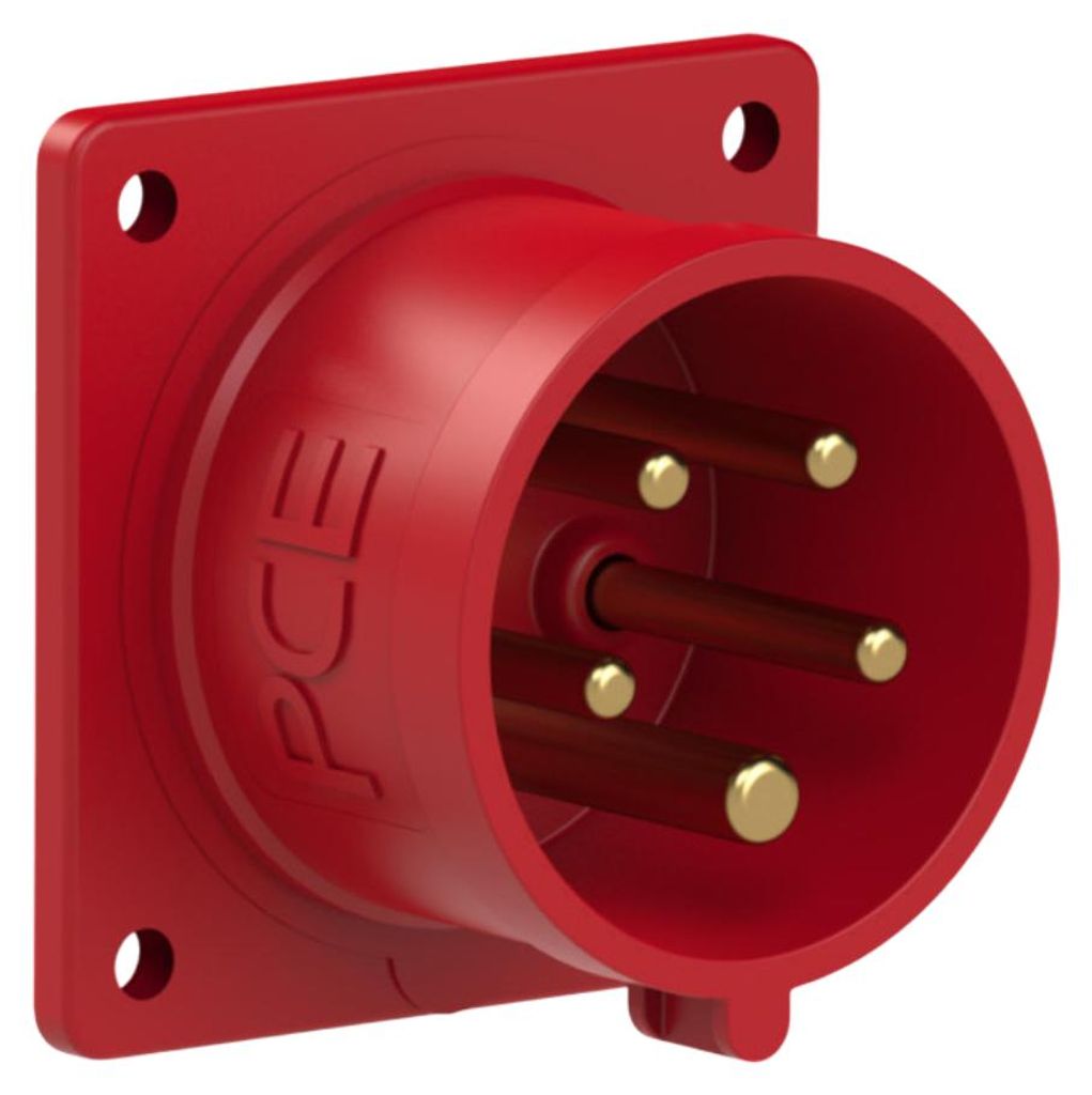 Fiche industrielle droite 16A 5 broches 615-6 IP44 Image du produit 
