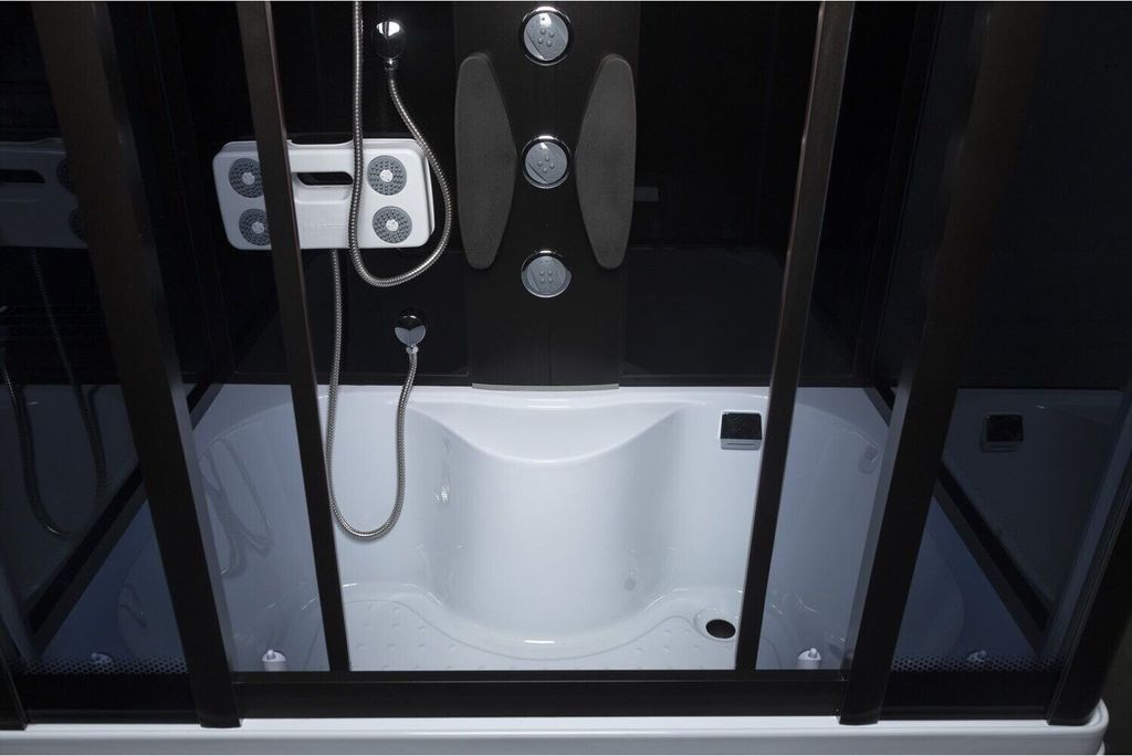 Dusche Duschkabine Duschtempel 120 cm Komplett mit Produktbild 3