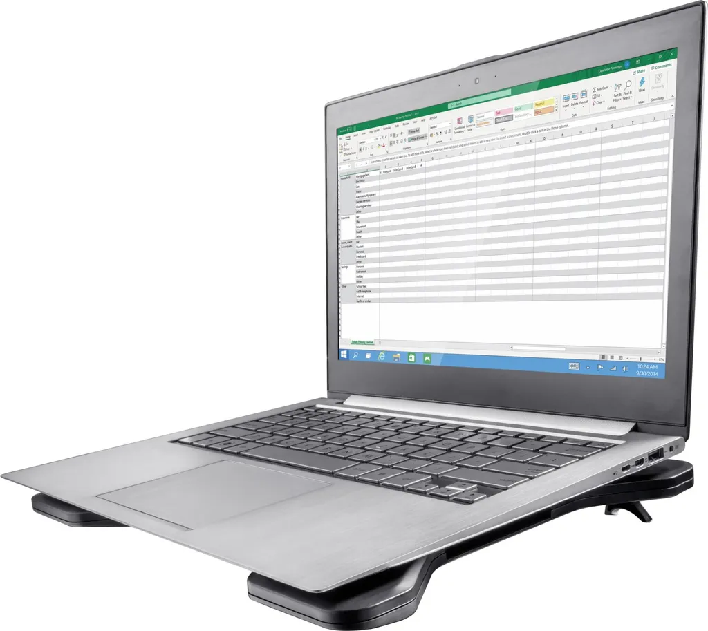 Trust Breeze Base Raffreddamento Laptop 16" - Ventole Silenziose USB - 9