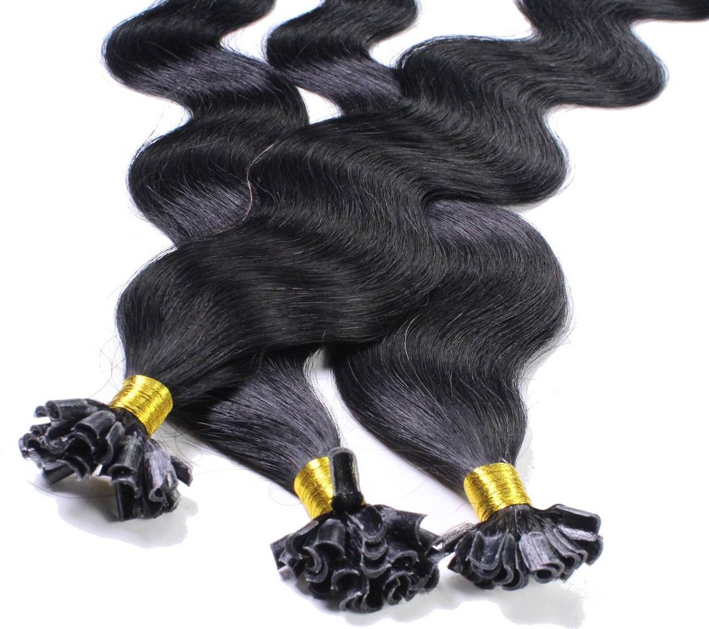 hair2heart estensioni di capelli umani intrecciati ondulati Immagine del prodotto 