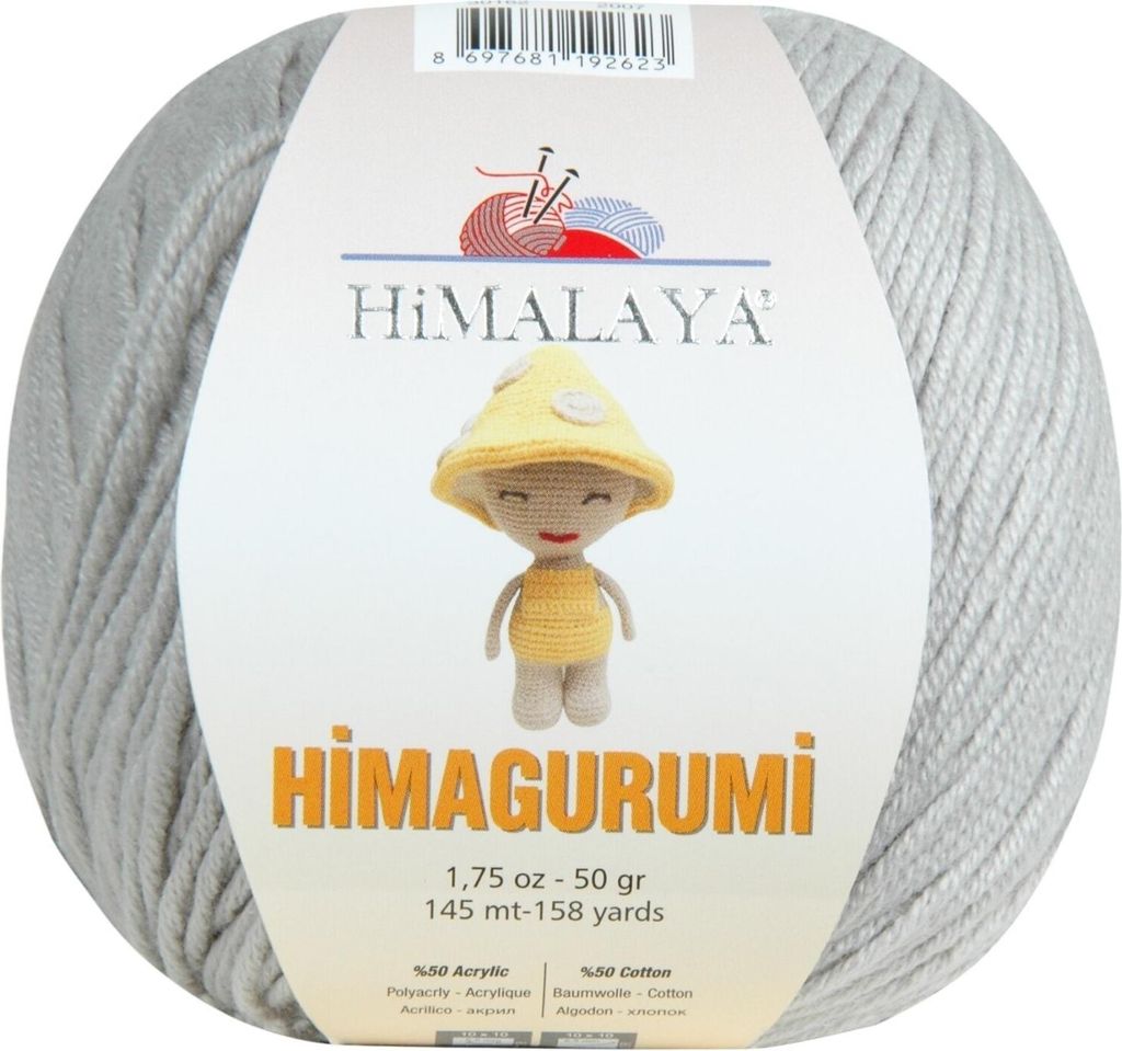 Himalaya Himagurumi 30176 Green Grey Przędza dziewiarska Zdjęcie produktu 